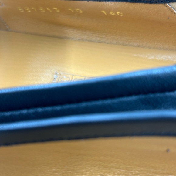 Men's Gucci Jordaan Horsebit loafers size 10 fits 11 US made in Italy - Picture 6 of 8